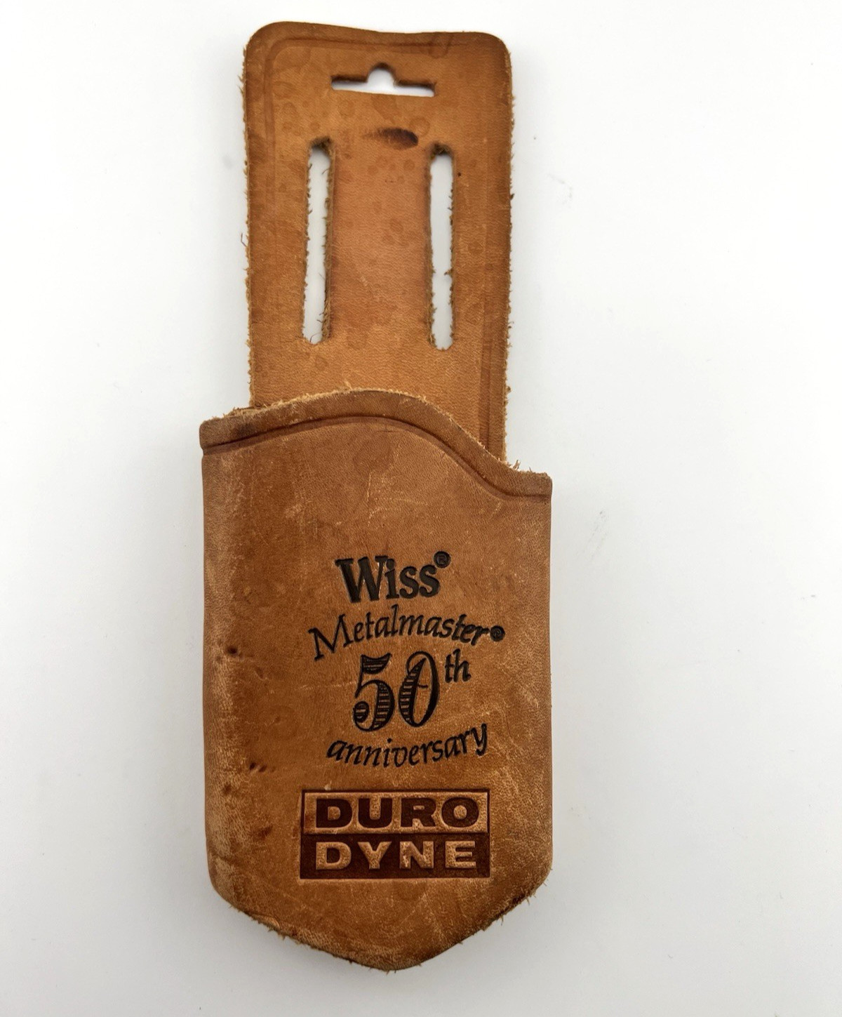 Wiss Metalmaster 50th Anniversary Leather Sheath Tool Holder Tin Snips Holster