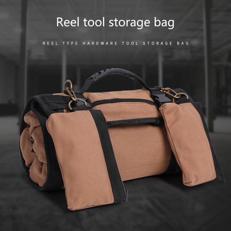 Professional Roll Up Tool Organizers with Reinforced Stitching for Durability