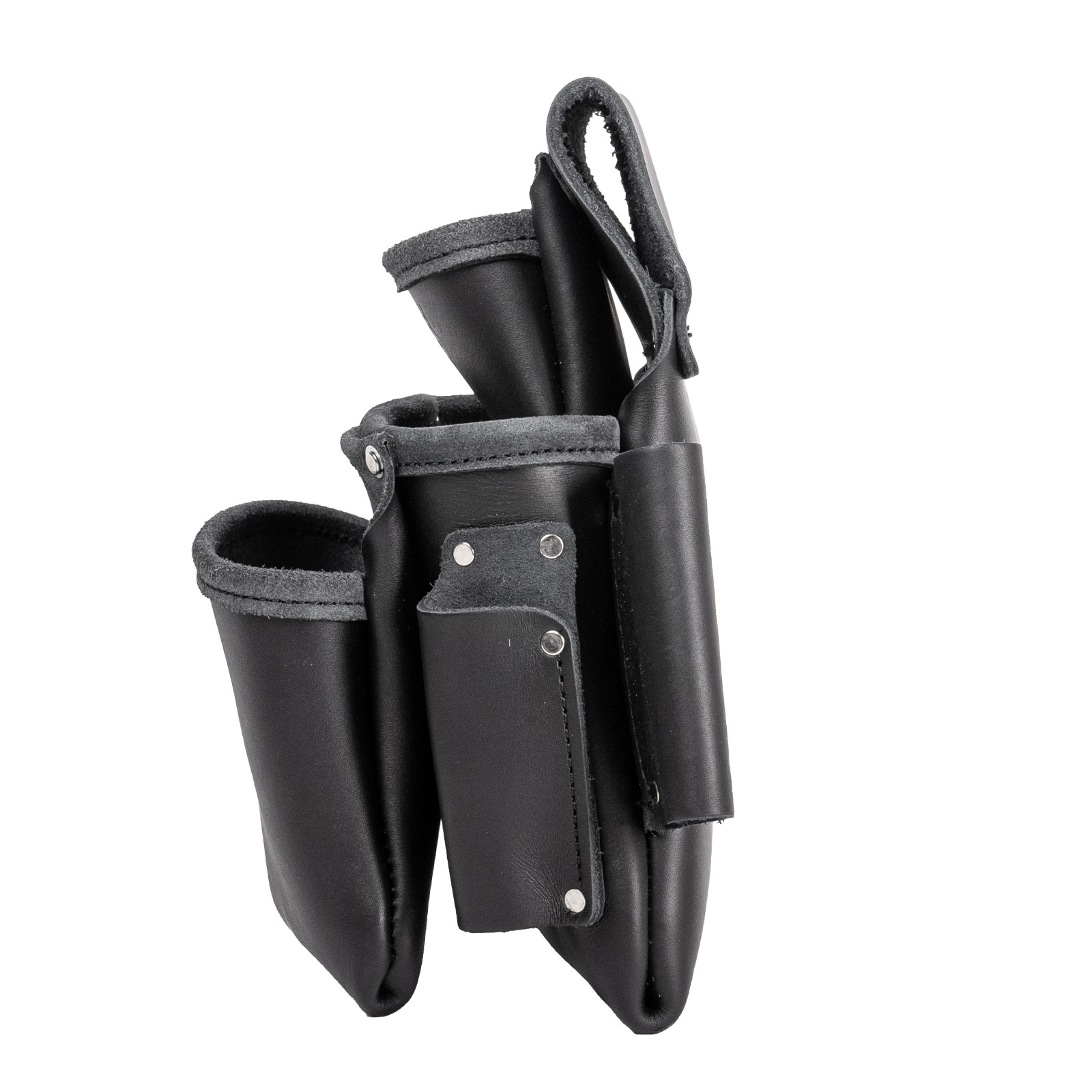 Occidental Leather UB5060 3 Pouch Pro Fastener Nails Screws Bag Ultra Black