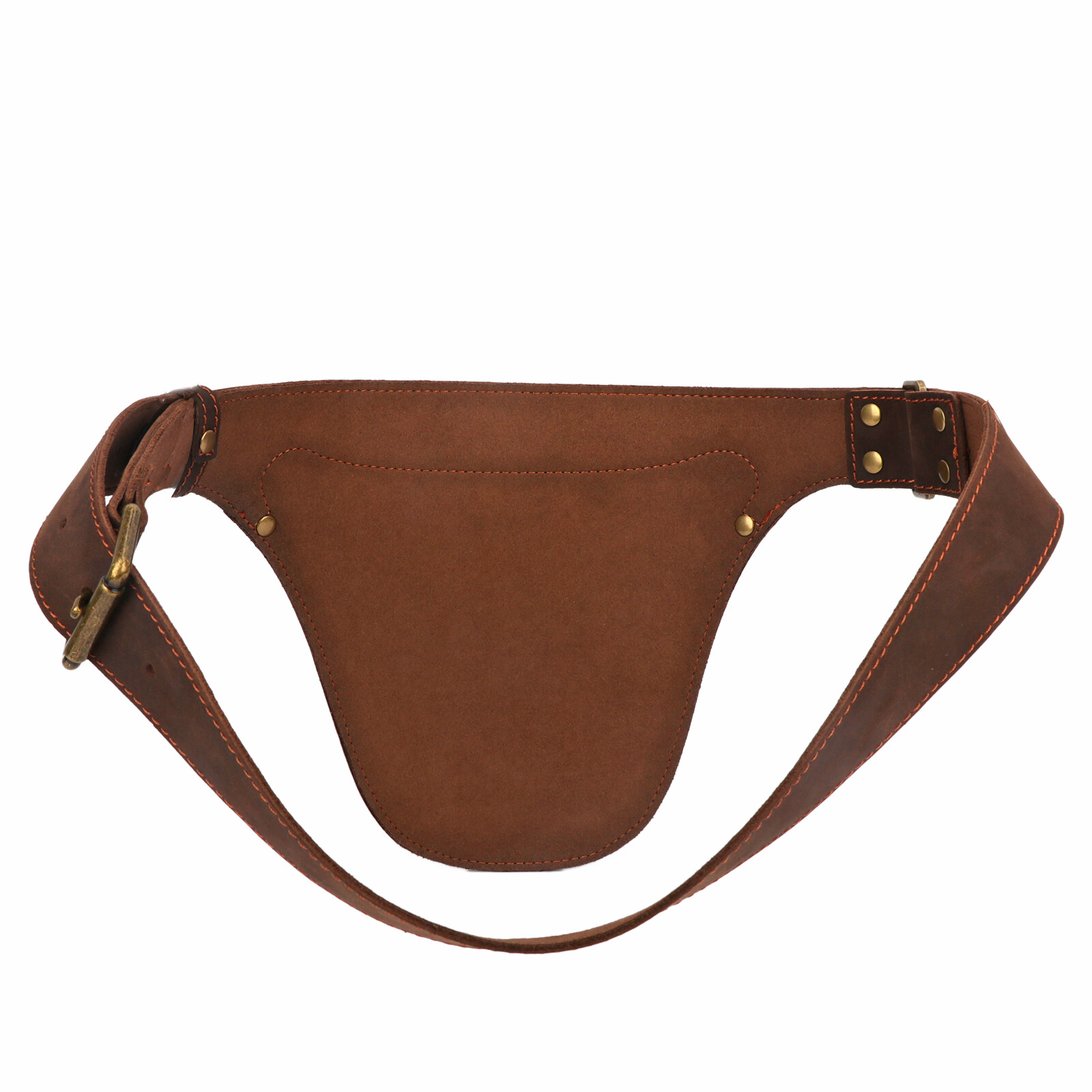 TOURBON Leather Garden Tools Carrier Belt Pouch Holster Workshop Florists Farmer