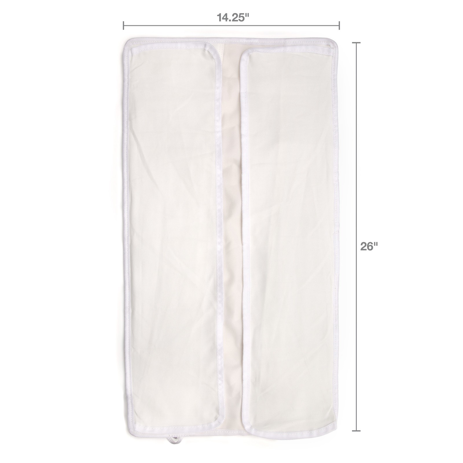 Paint Brush Tool Wrench Roll Canvas Storage Large White Dickies 57051