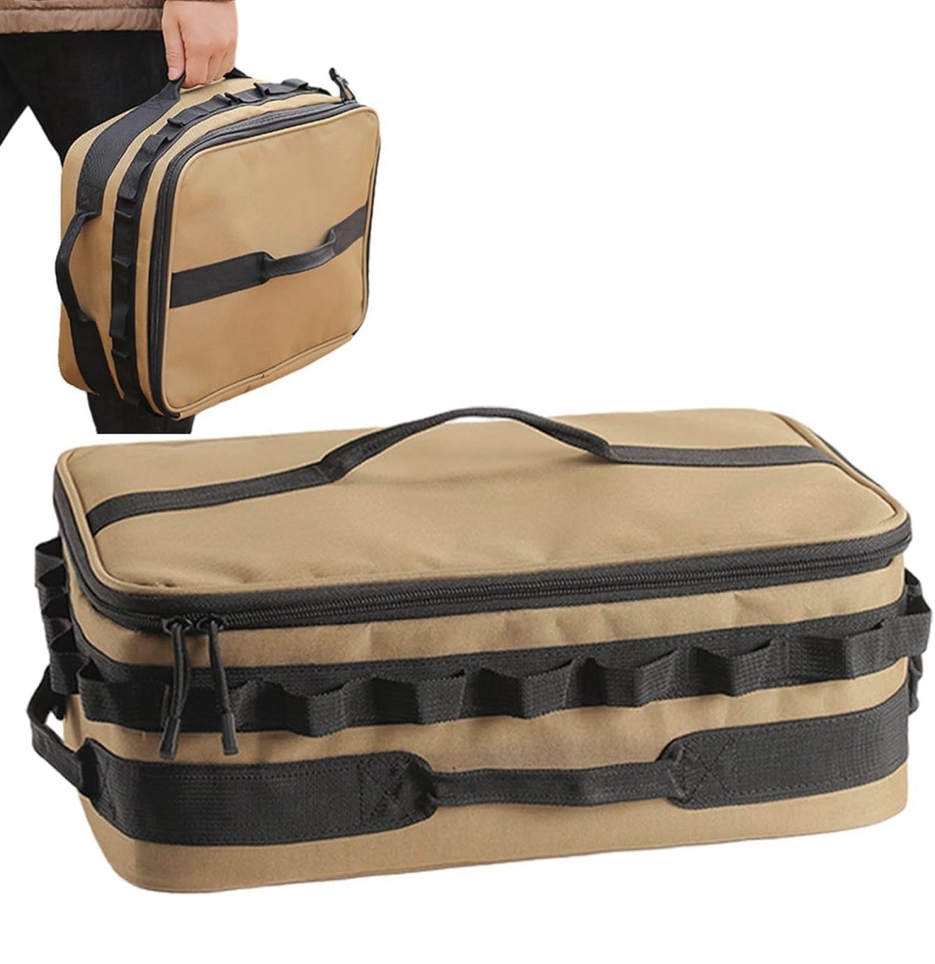 Large Storage Tote – 15L Large Tote Tool Storage Bag Utility Bag