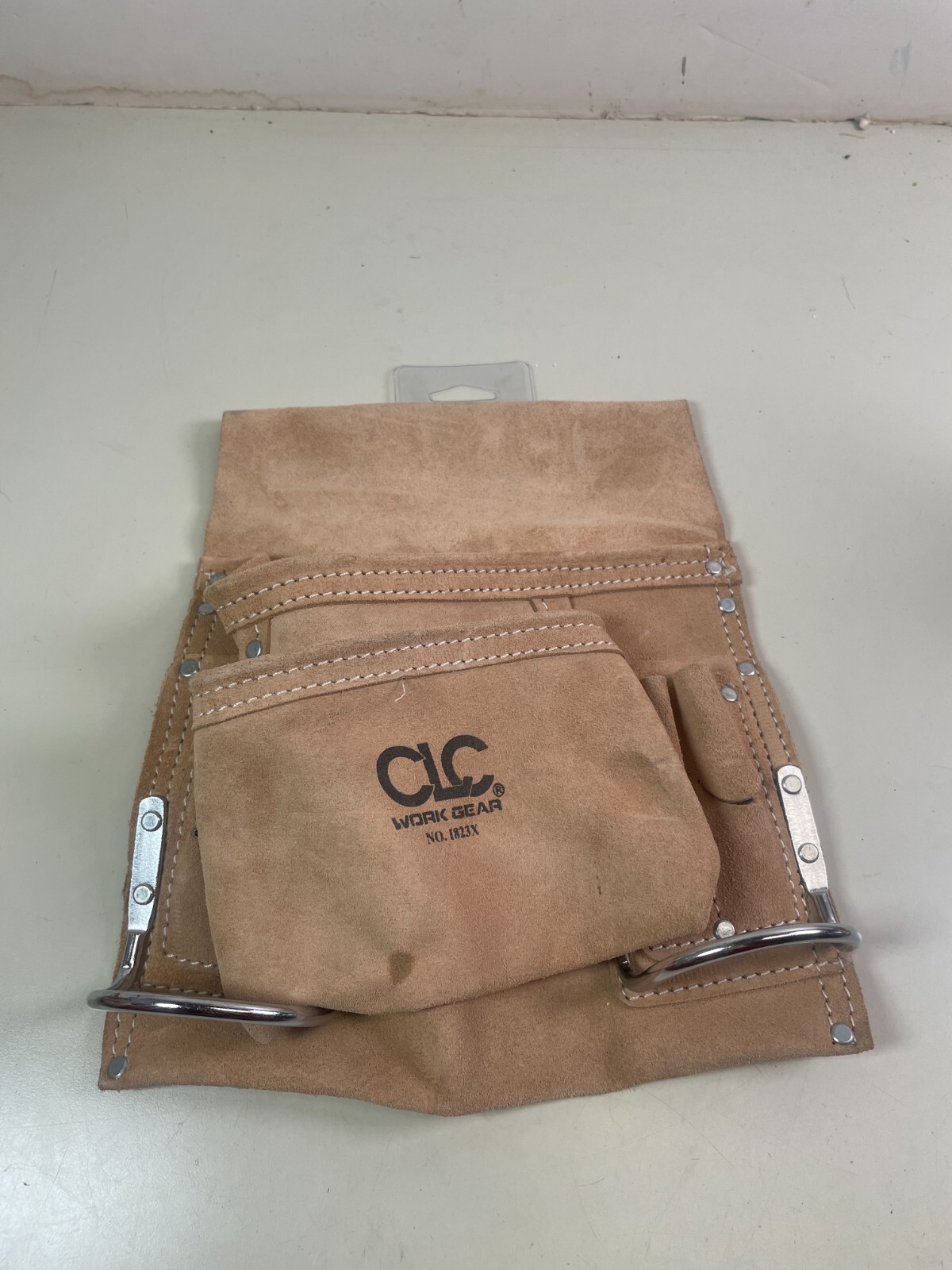 CLC Work Gear 1823X Suede Nail & Tool Bag Pouch Custom Leather Craft