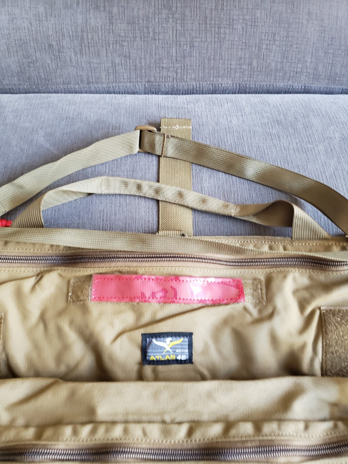 Atlas 46 Yorktrown Large Tool Roll 4 Pouch – Coyote Tan 23″ x 19″ – BRAND NEW!