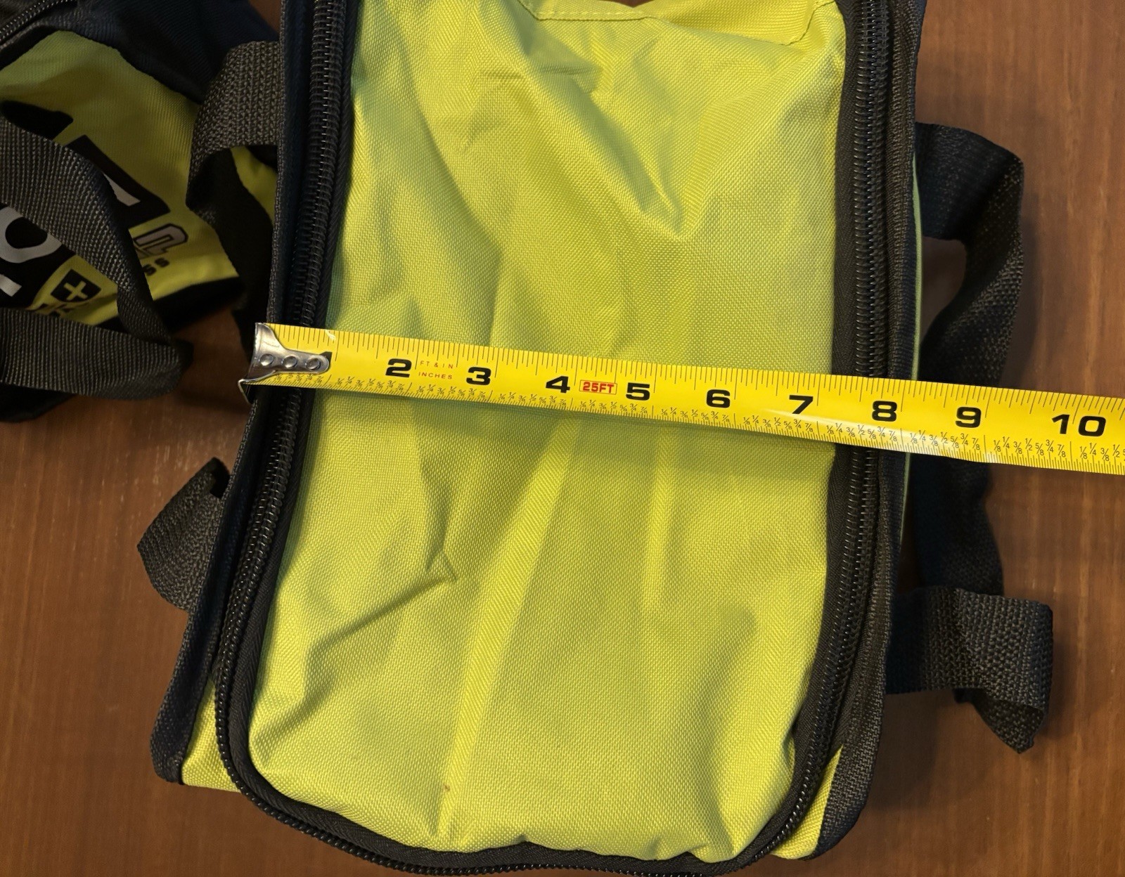 Ryobi Fabric Tool Bags Empty Lot Of 2 Green With Handles Storage Containers