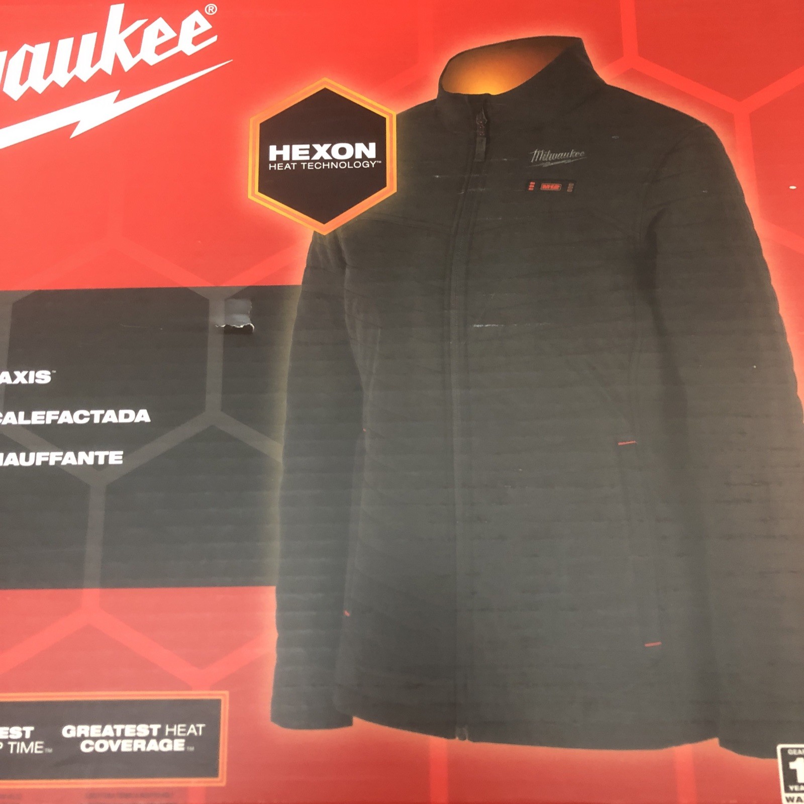 Milwaukee AXIS M12 Women’s Heated Jacket Kit Hexon Black F102B-21L New Complete