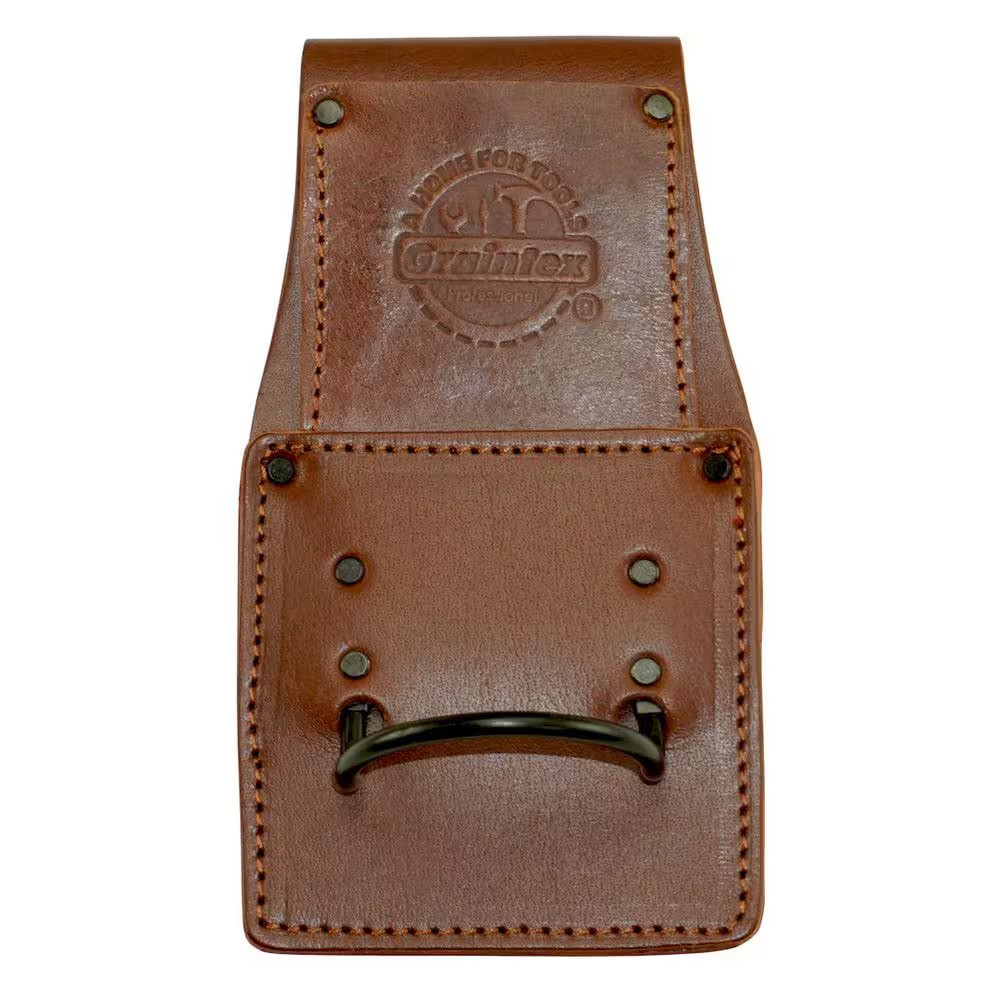 2 In. Ambassador Series Top Grain Brown Leather Hammer Holder