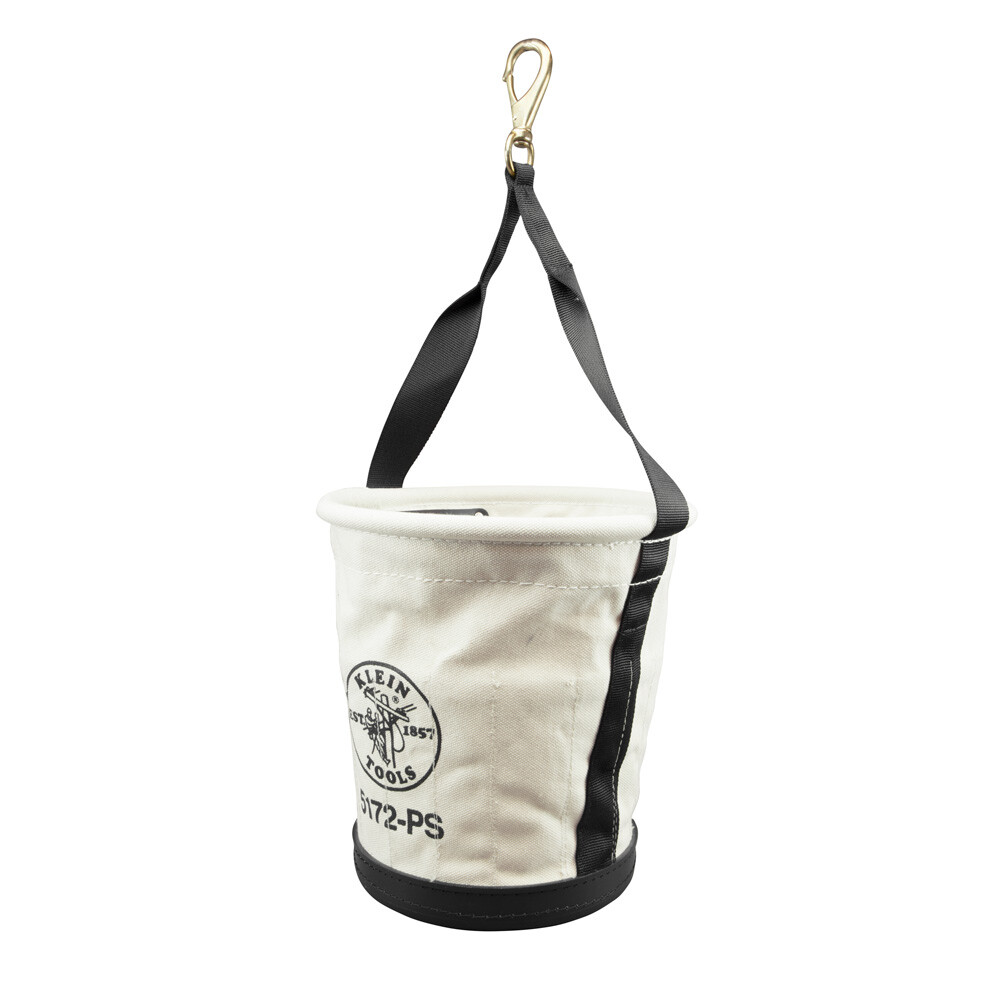 Klein Tools 5172PS Heavy-Duty Tapered Wall Bucket – 15 Pockets