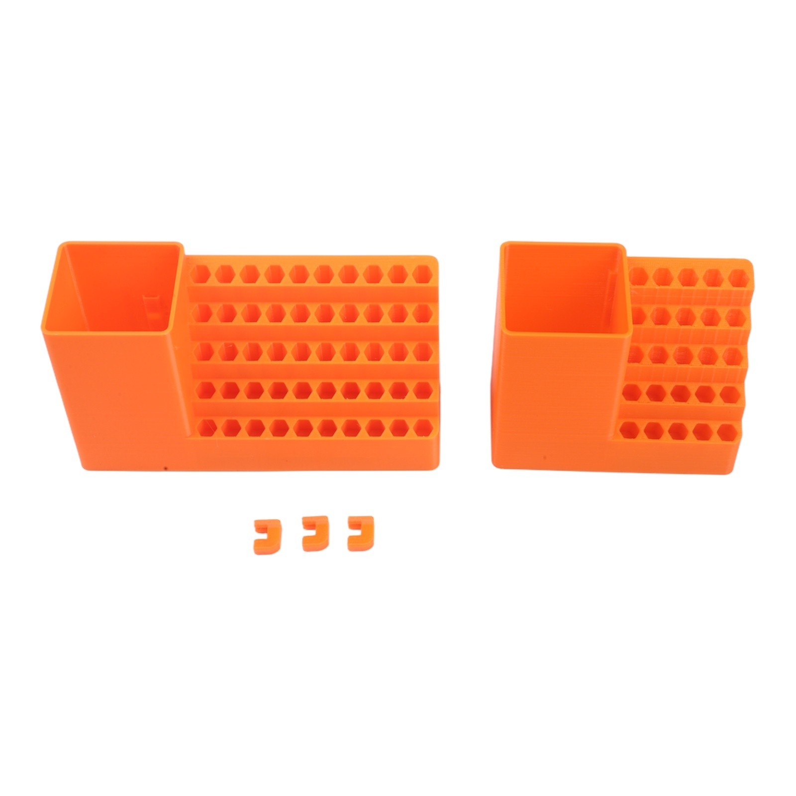 Orange Wall Mount Screwdriver Organizer Heavy Duty 25/50 Hole PP Plastic
