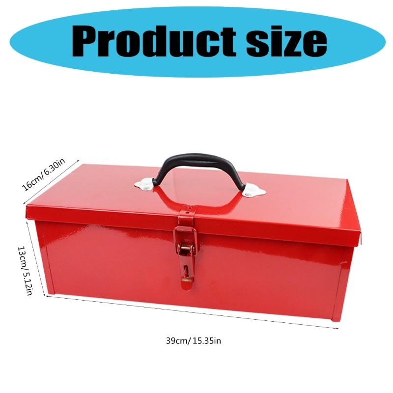 Metal Tool Chest Carriers Holder Box Organizers Case For Easy Transport Storage