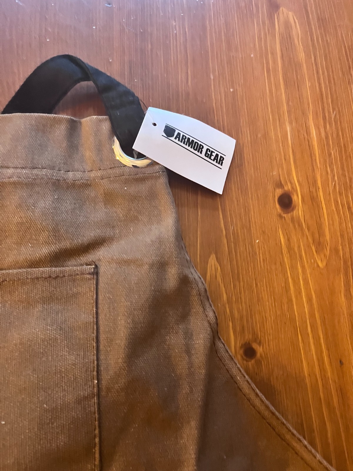 ARMOR GEAR Heavy Duty 16oz Waxed Canvas Work Apron | 7 Pockets