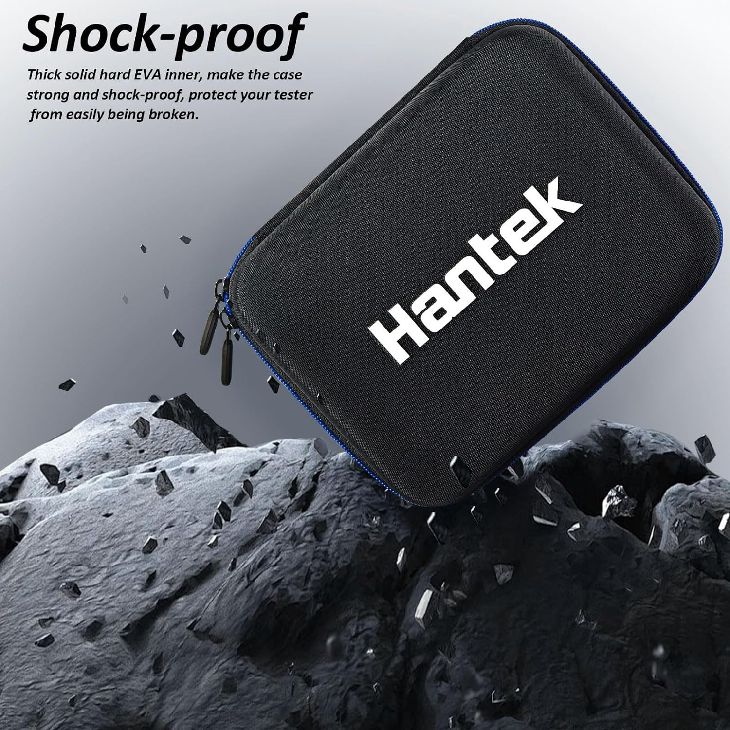 Hantek Universal EVA Protective Hard Tool Case 11 Inches for Oscilloscope Multim