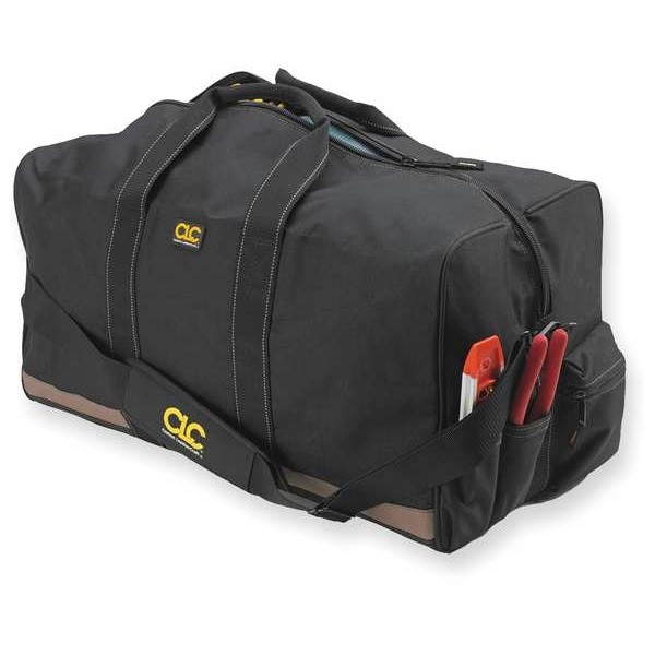 Clc Work Gear 1111 Tool Bag, Black, Polyester, 7 Pockets