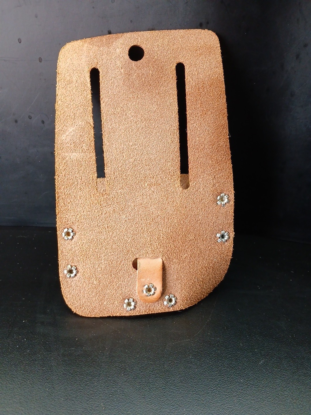 Stanley Leather Measuring Tape Holder Tool Belt Holster Only-Vintage