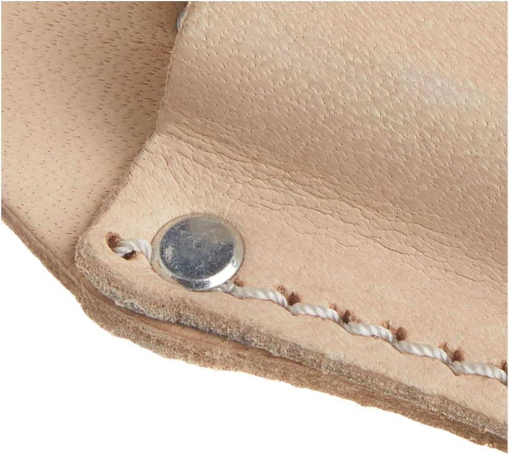 Durable CLC 767 Tan Leather Tool Holder with Slip Pocket – Heavy Duty Design
