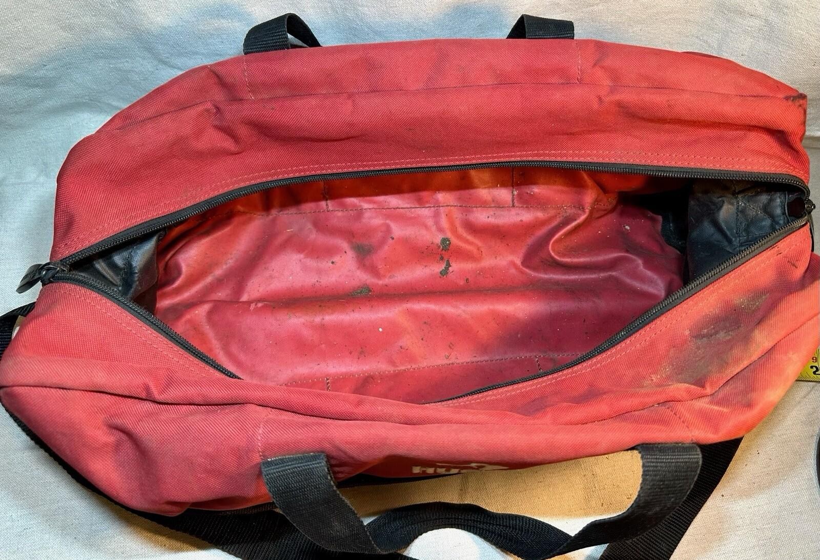 Husky Tote Tool Carry Bag 18″ Long with Zipper Closure 9 pockets (G)