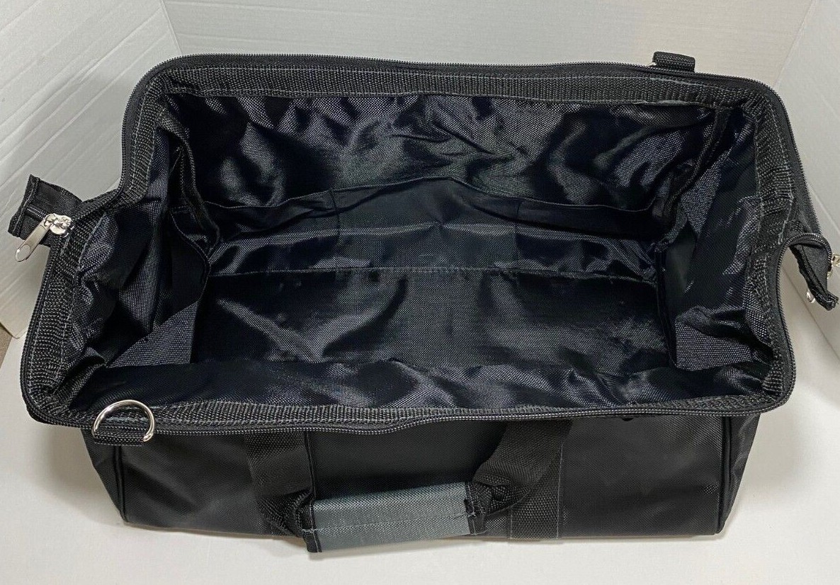 Swiss Military 16″ Multi Pocket Tool Satchel, Black