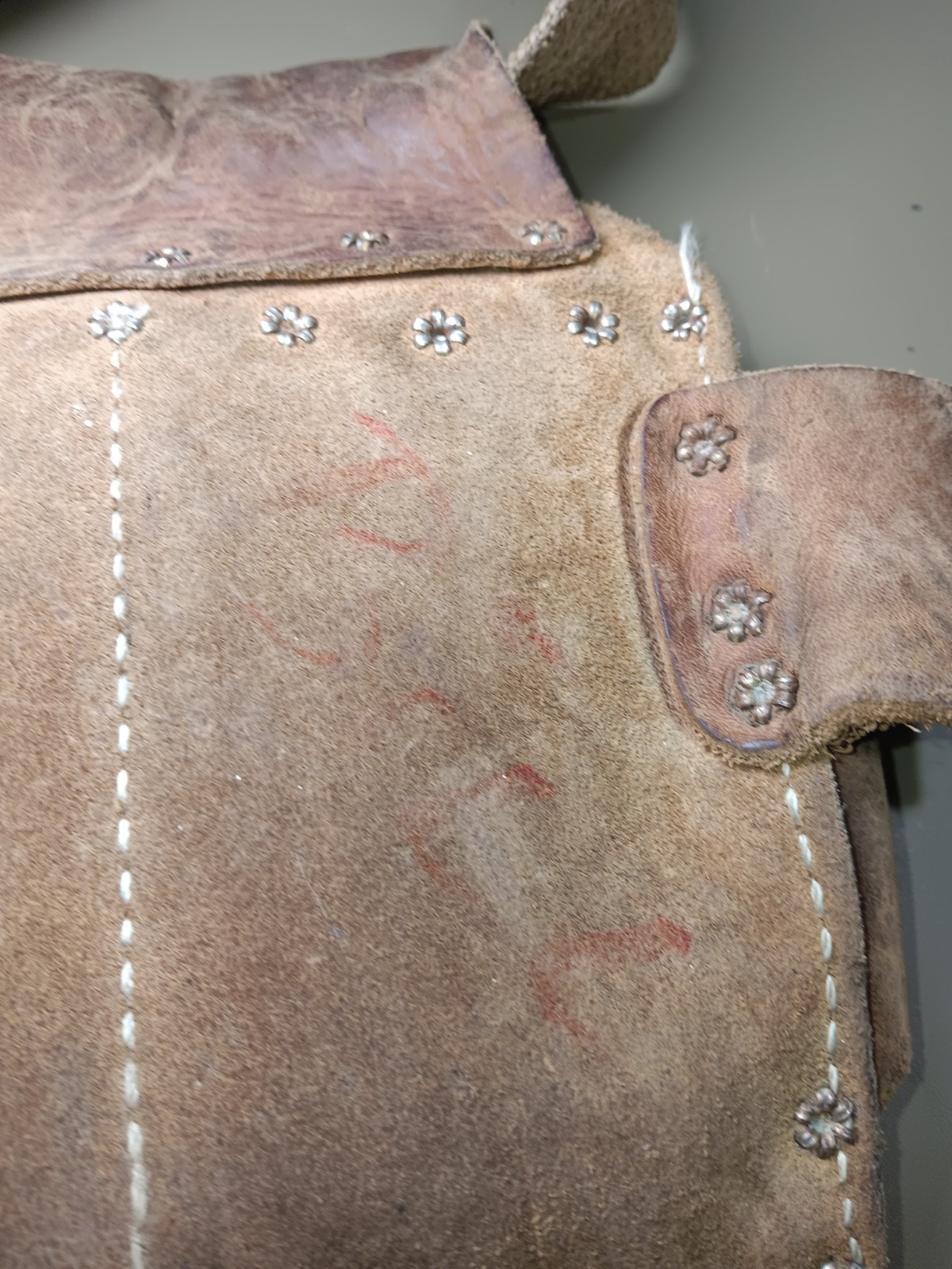 Vintage Sears Craftsman Leather Tool Belt Pouch Pre-Owned