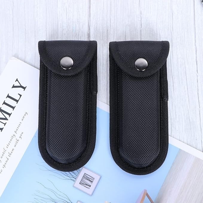 4 Pcs Nylon Pocket Sheath Portable Folding Storage Case Utility Tool Pouch Or…