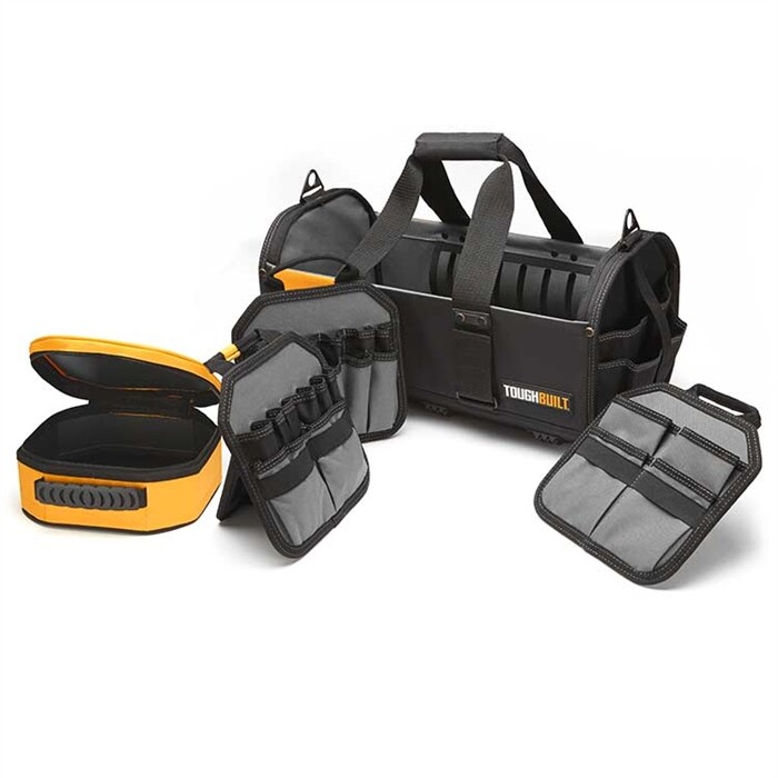 ToughBuilt TOU-81-18 18″ Modular Tote, Black/Yellow