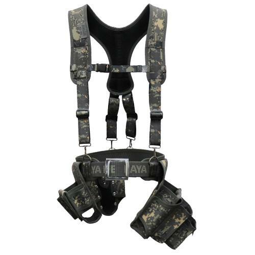 Kaya Life KL-900 Series Military Suspender Belt X-Band Multi Pouch Tool Bag Set