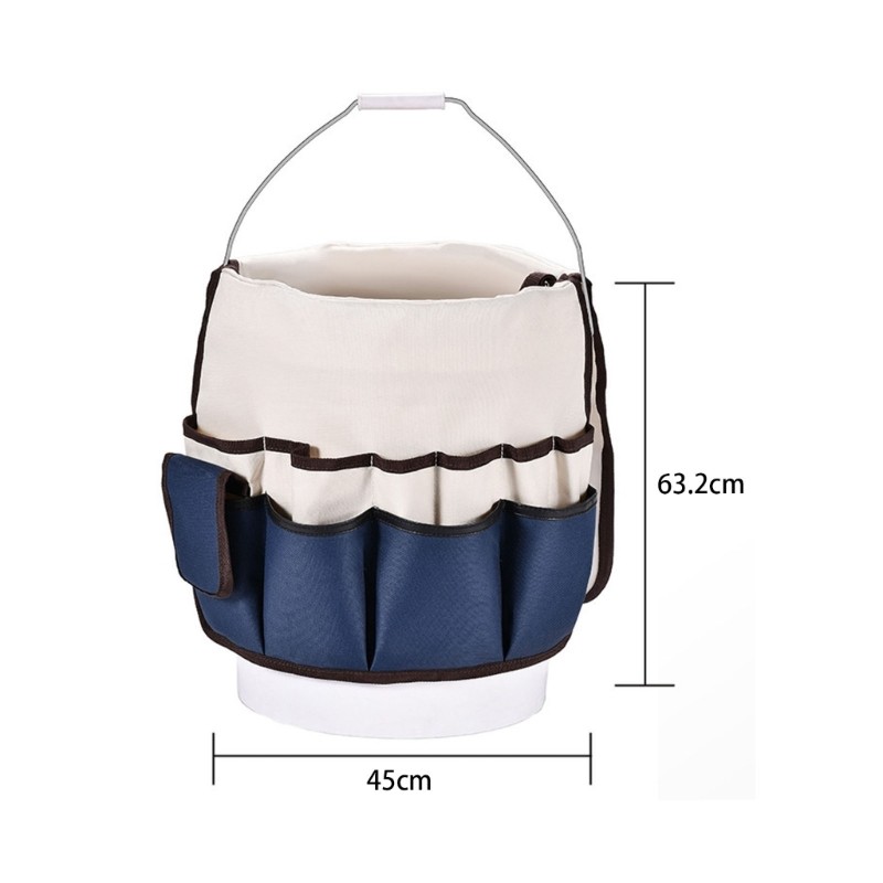 Waterproof Tear Resistant Gardening Tool Organizer With Reinforced Stitching