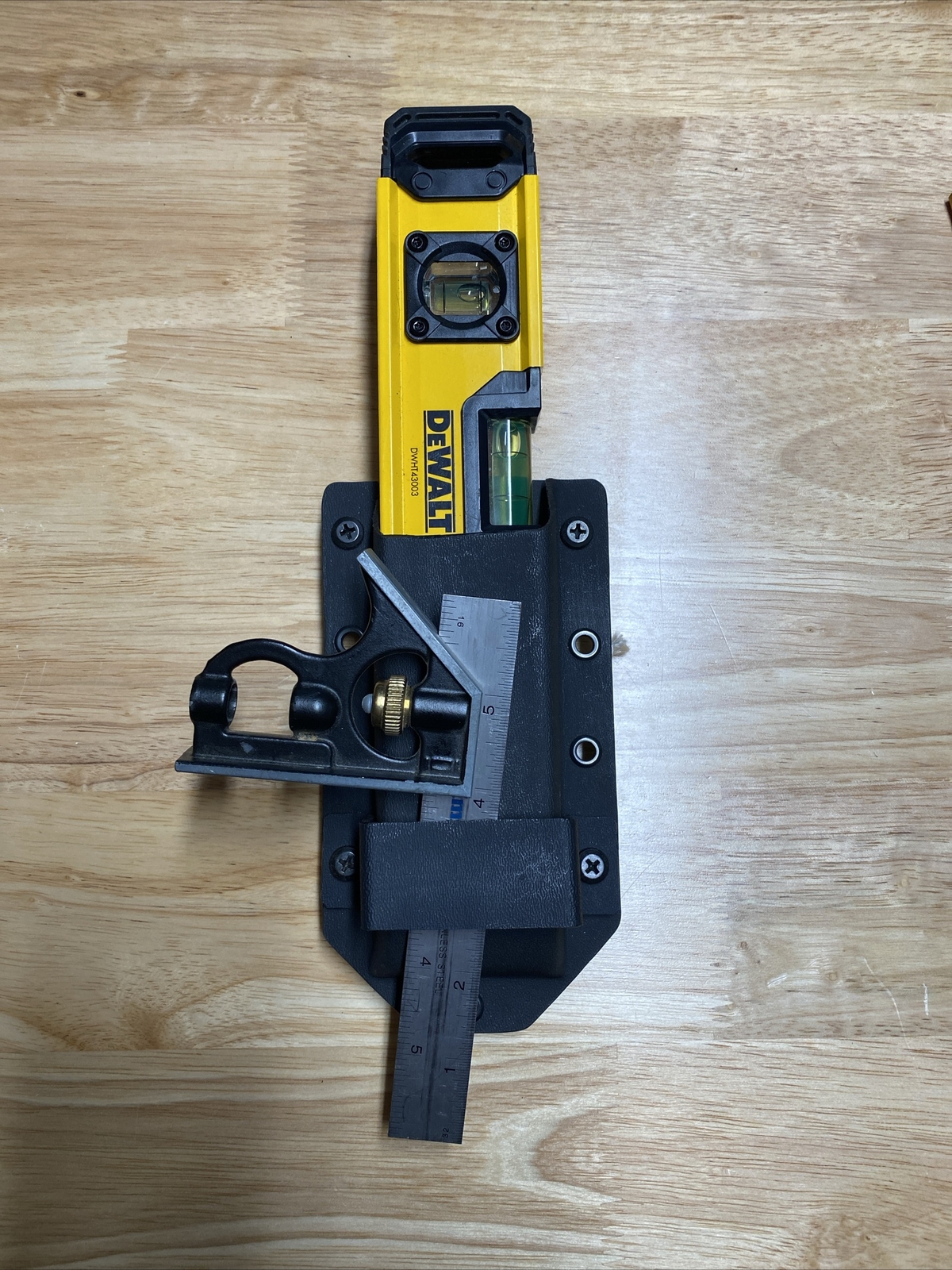 Tape Measure Holder with Utility Knife Pouch, Holds dozens of Items!