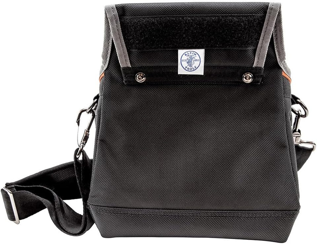 5243 Tradesman Pro Tool Pouch with Padded Shoulder Strap, Reinforced Bottoms and