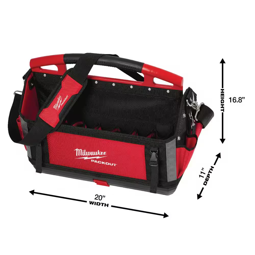 20 In. PACKOUT Tote with 6-Piece Screwdriver Set