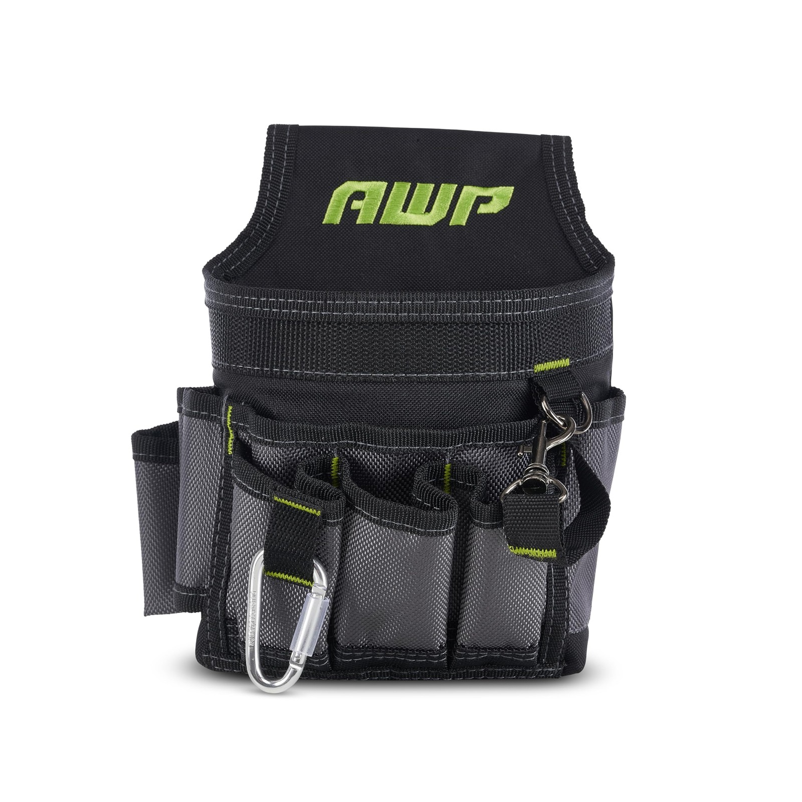 Ballistic Nylon Electrician Tool Pouch | Mini Electrician Tool Pouch | Black & G