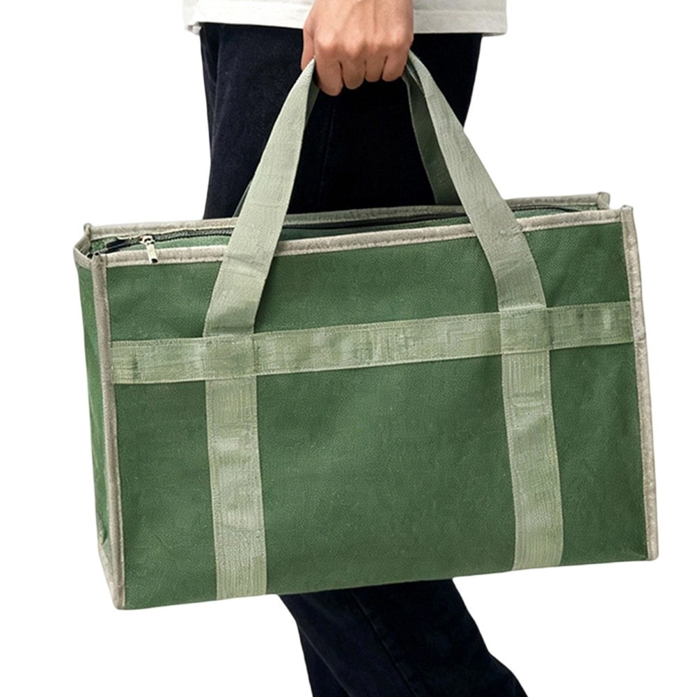 Multi Functional Canvas Tool Kit with Spacious Storage and Reinforced Stitching