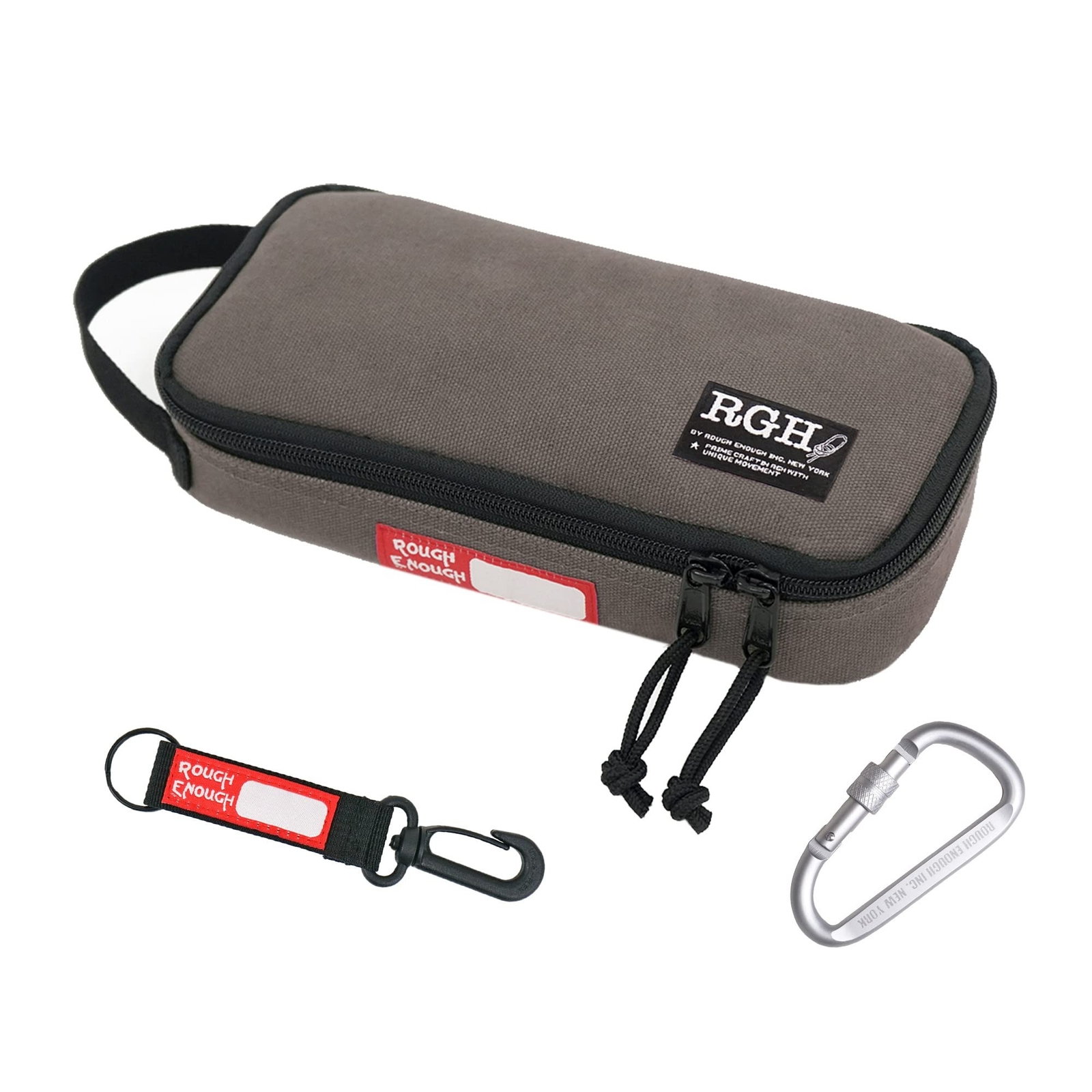 Rough Enough Small Tool Pouch Bag Canvas Portable Tool Box Organizer Case wit…