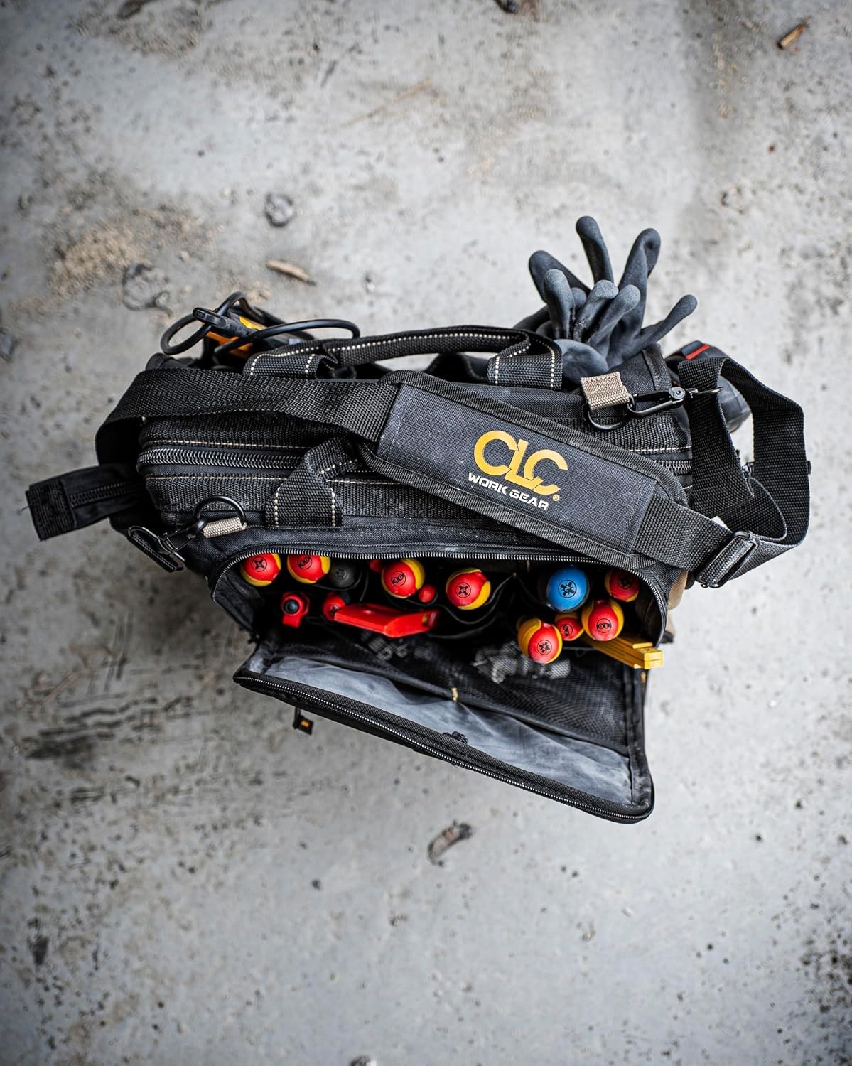 13″ Tool Carrier Bag with 30 Pockets, Multi-Compartment
