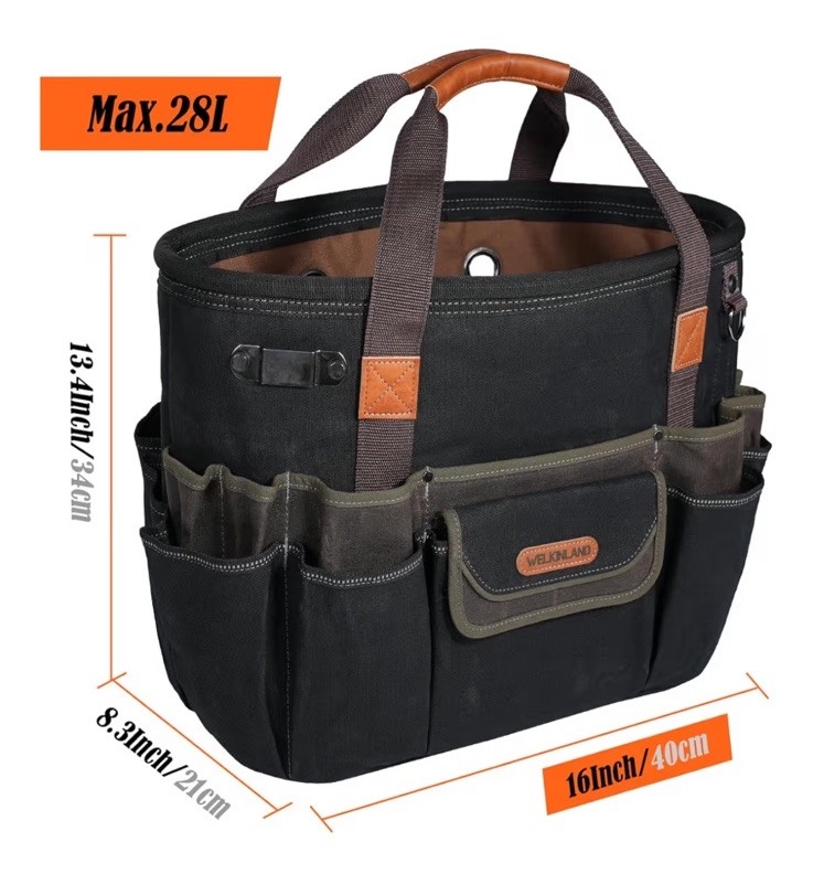 16-Inch Canvas Tool Bag