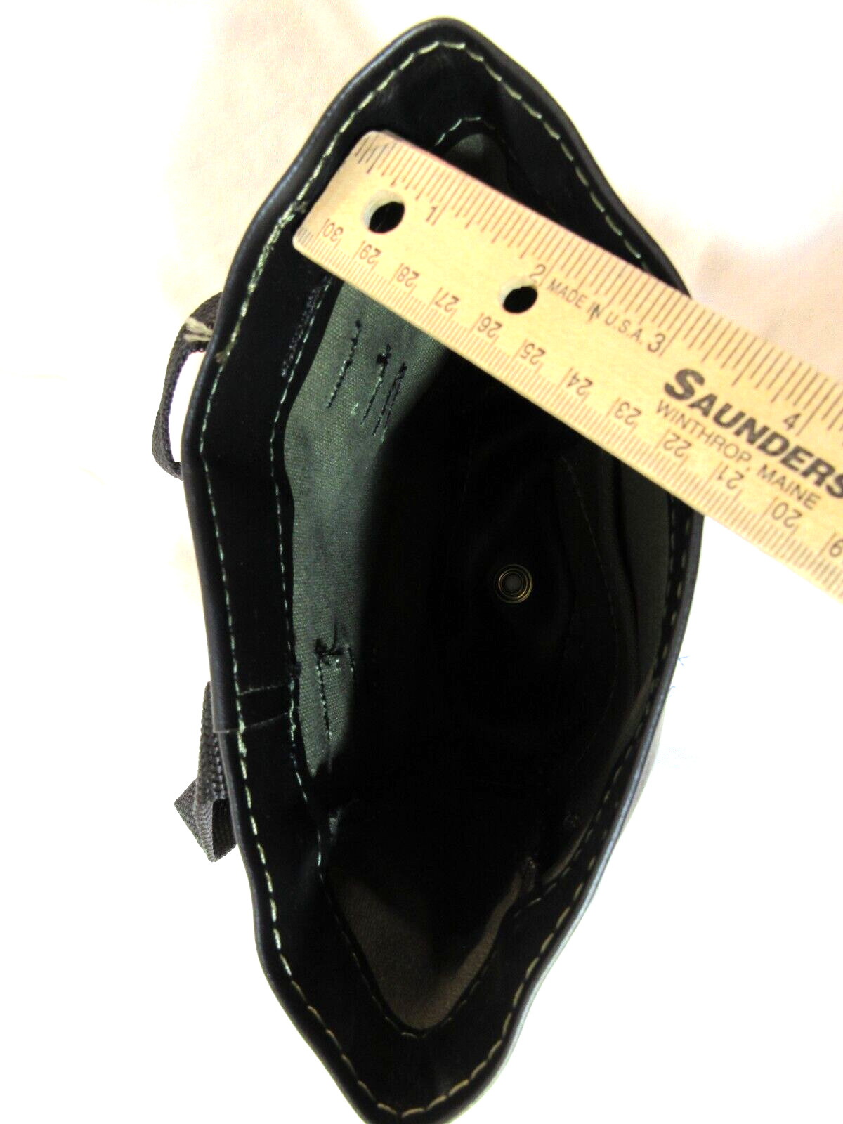 Vintage Canvas Green Tool/Storage Small Bag by ESTEX MFG Co. Model 1042 USA