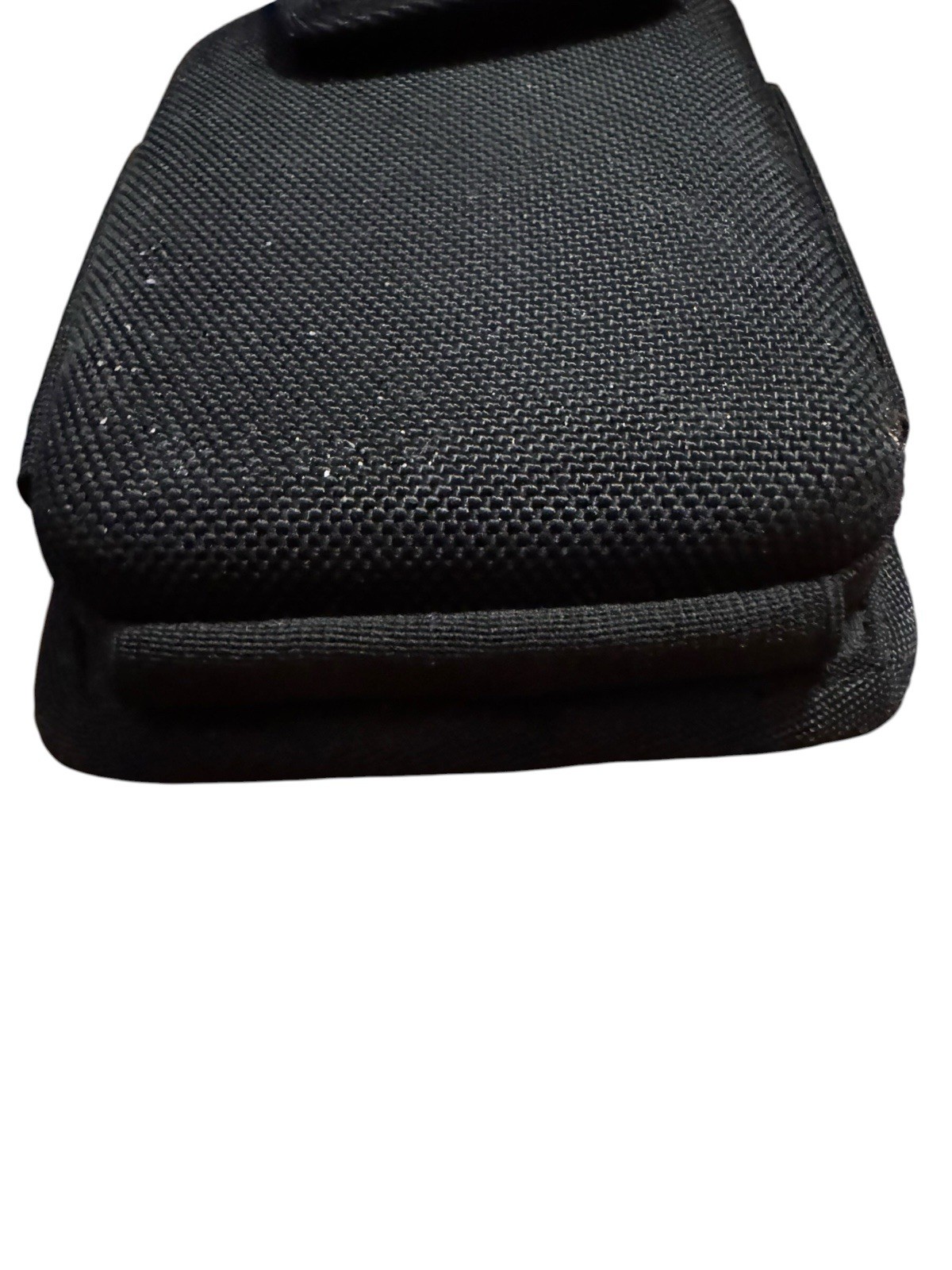 Snap-on Black Fabric PHONE CASE Tool PouchBelt Clip, Hook & Loop Closure LOOK !!