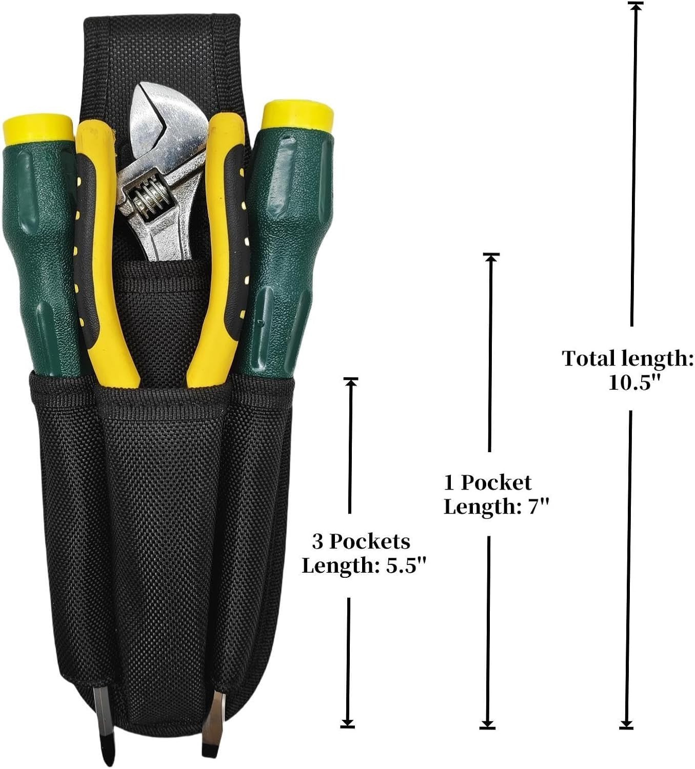 Small Tool Holder, Min Work Organizer Tool Pouch and Knife Holder with Snap Clip