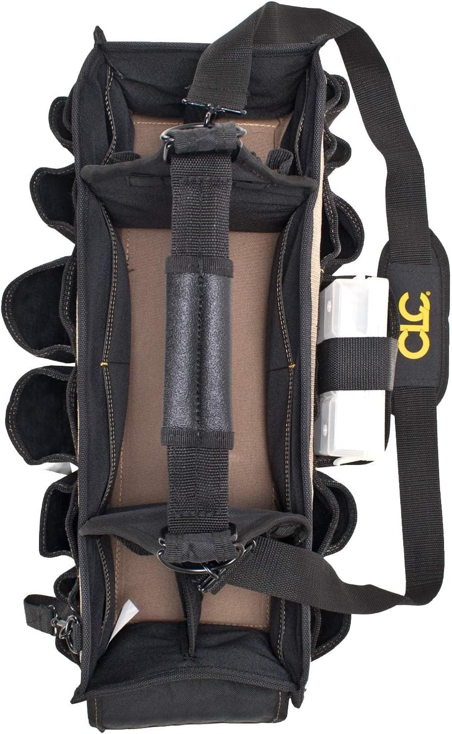 Durable CLC 1530 Tool Carrier – 43 Pockets, Includes Parts Tray, Tape Strap