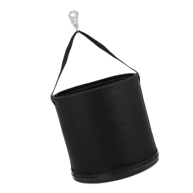 Large Capacity Work Tool Bag Rugged Canvas Utility Bucket Round Tool Bucket