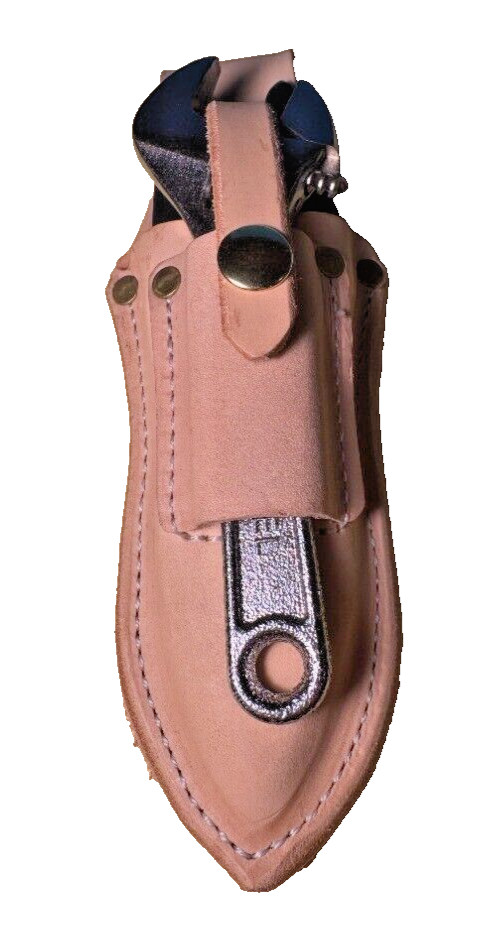 Leather Pliers USA Pouch With 6″ Pliers and 6″ Adjustable Wrench