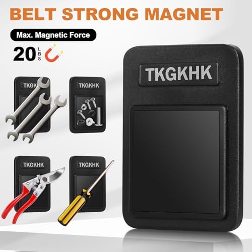 2pcs Magnetic Tool Holder Belt Clip – 20lbs Capacity