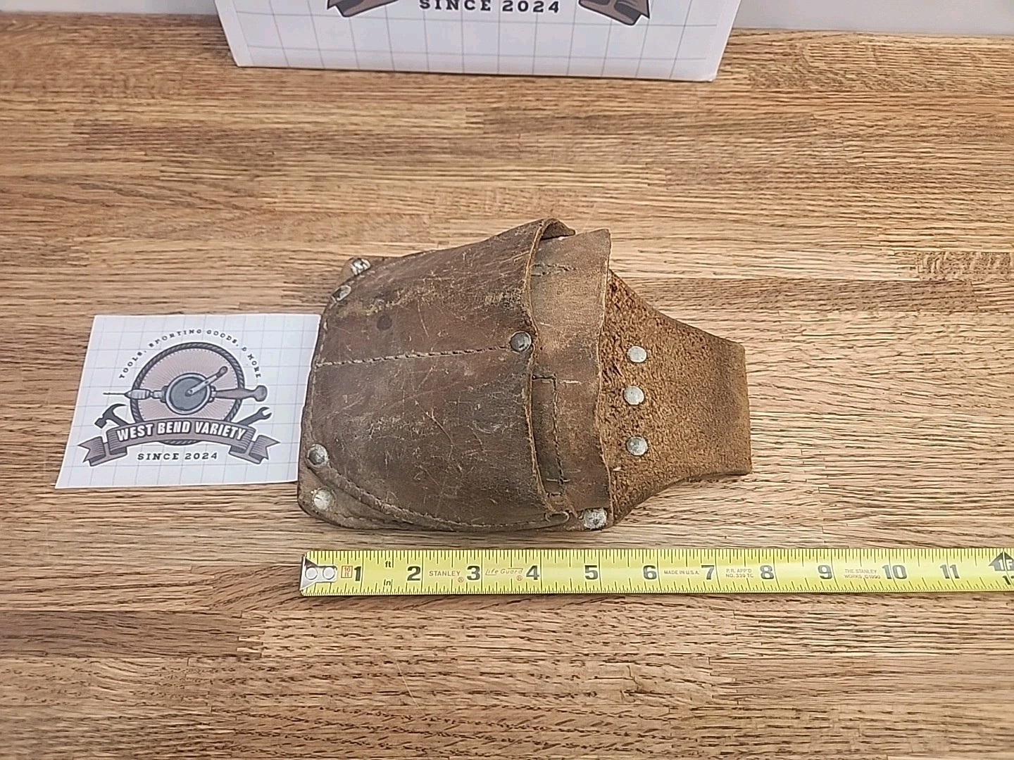 Vintage Western Electric Leather Tool Pouch, 168 Kit