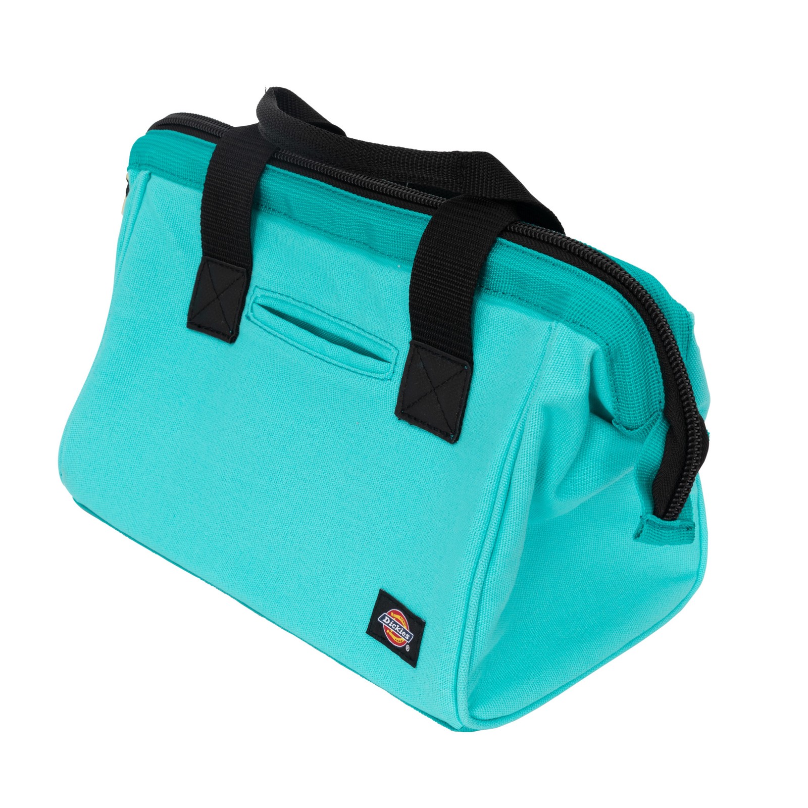 Womens Tool Accessory Tote Bag 12 inch with Zipper Closure Teal Dickies 57149