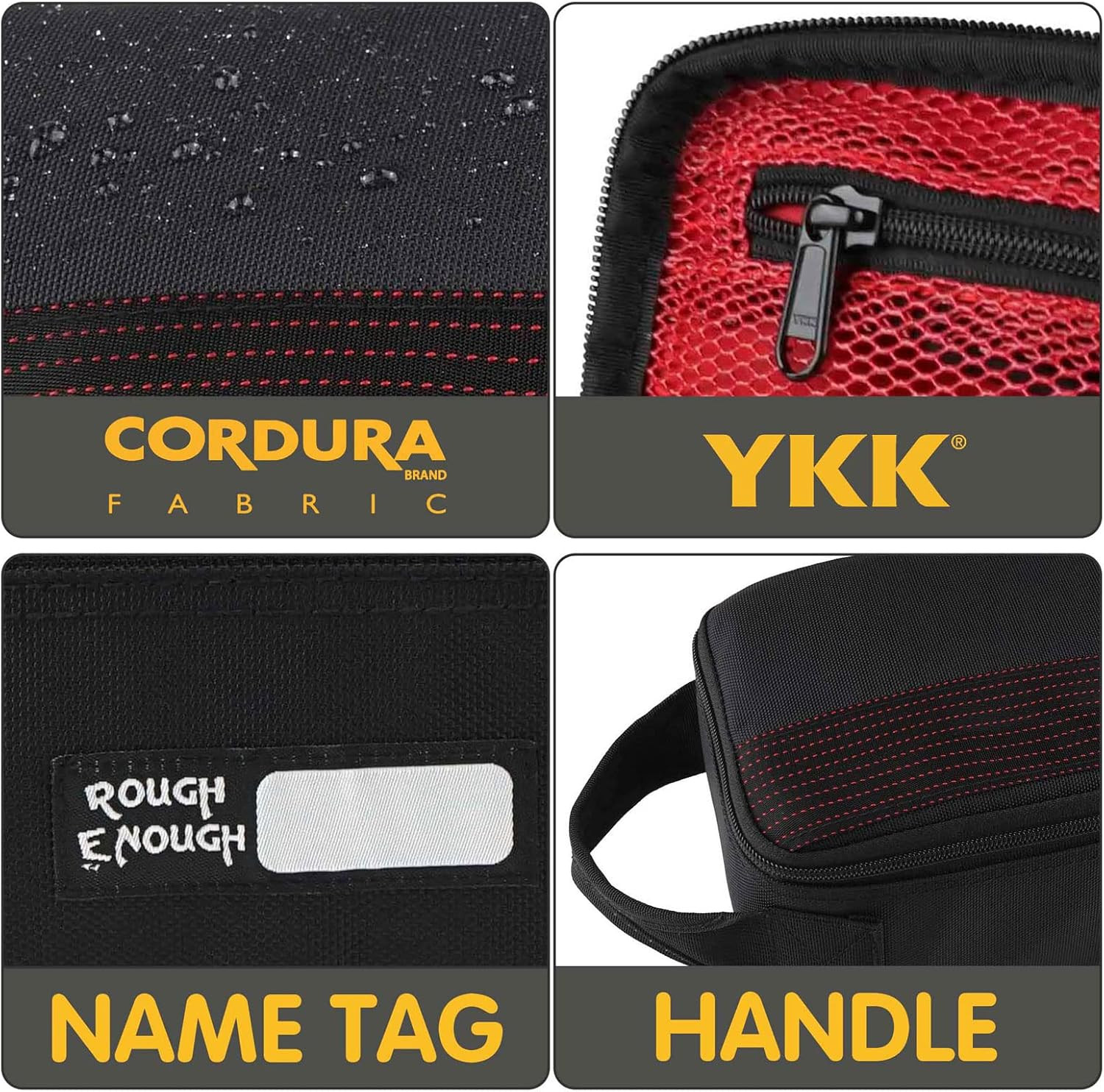 Rough Enough Portable Tool Bag EDC Organizer with Handle – Durable & Compact