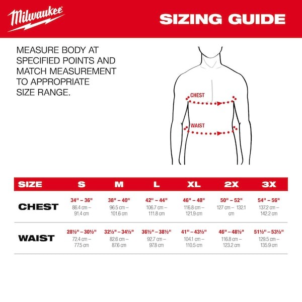 Milwaukee Tool M200b-212X Men’s Heated Hoodie, Up To 8 Hours Time, Zipper