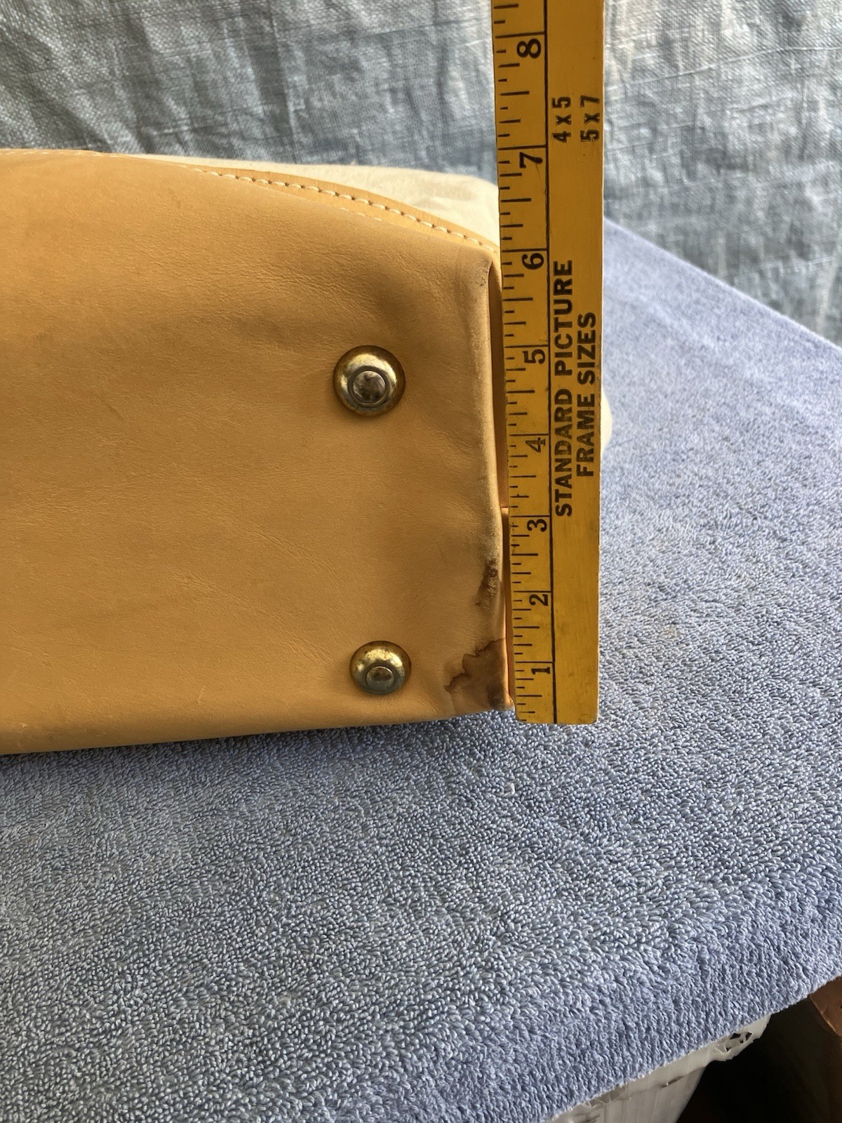 Vintage Nicholas No. M304-1 Tool Bag Canvas & Leather Tote USA