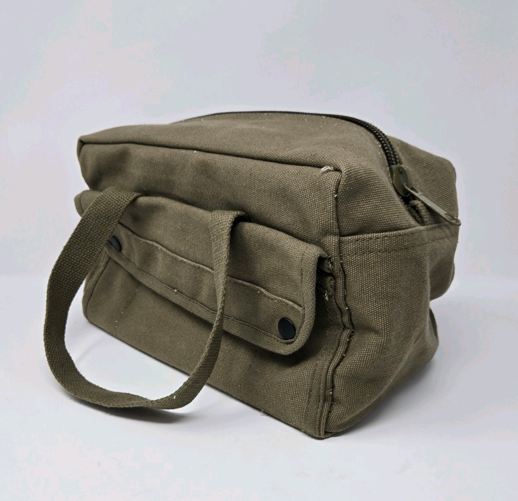 Rothco Olive Drab Heavyweight G.I. Type Mechanics Standard Tool Bag
