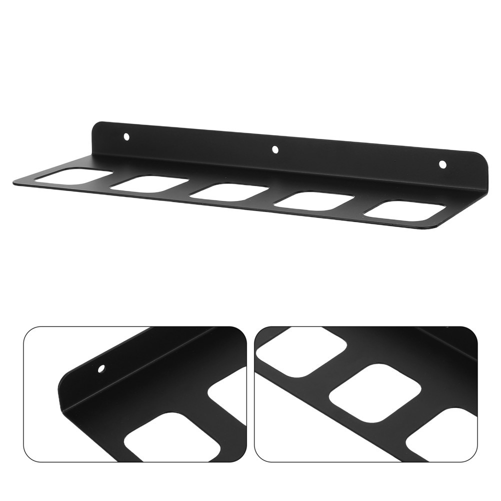1 Set Wall Mount Hammer Holder – Power Tool Organizer with 5 Slots – Heavy Duty