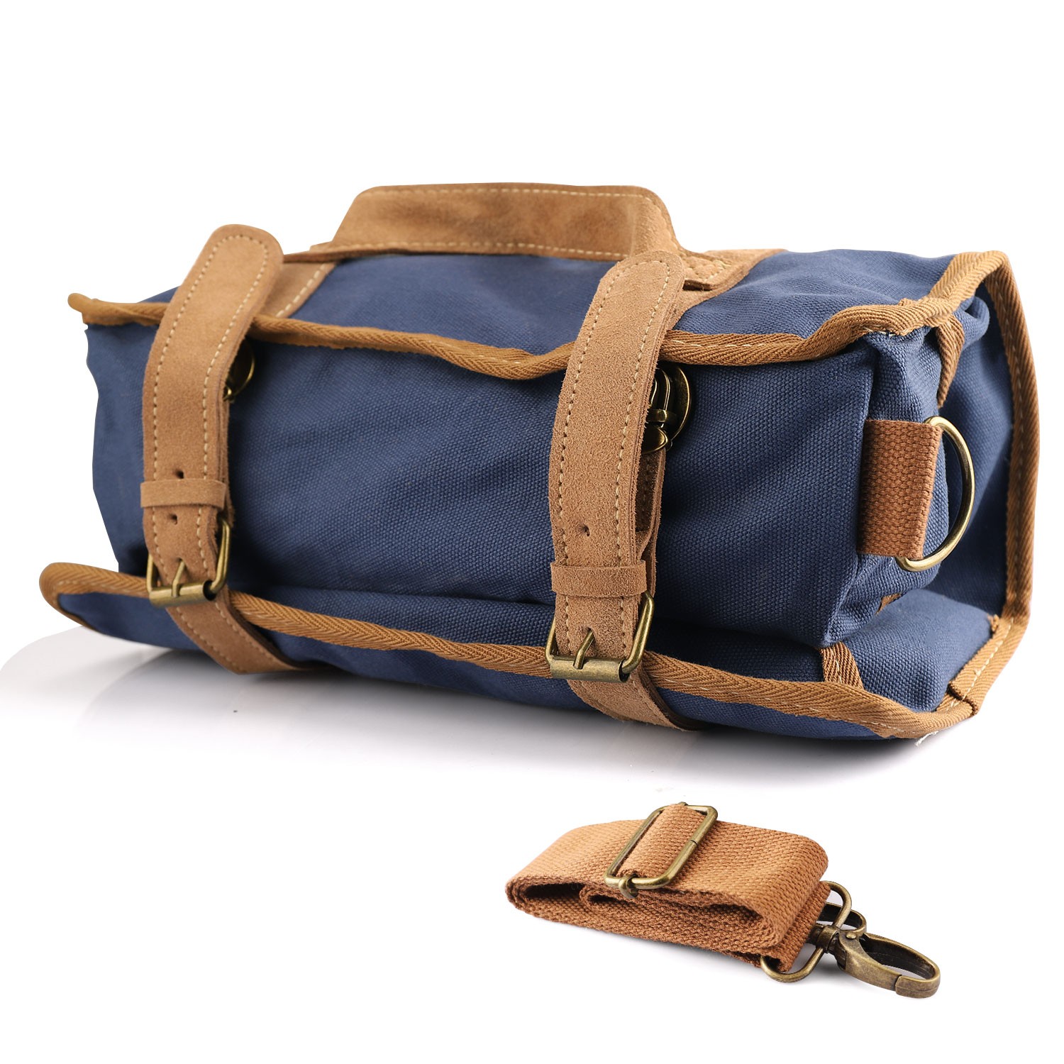 Portable Bar Tool Organizer Bag – Travel-Friendly with Compartments for Wine