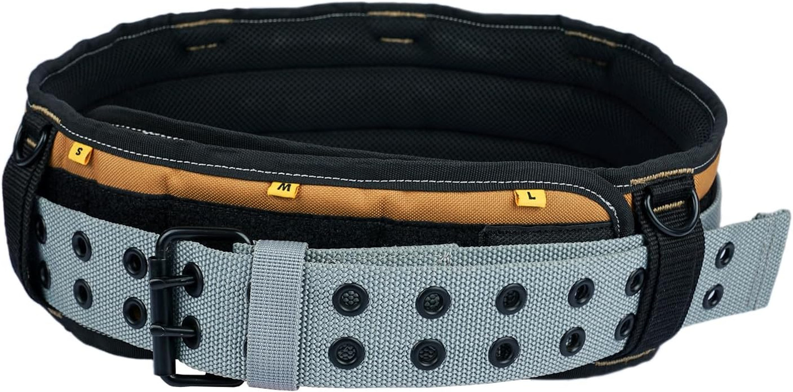 Professional Heavy-Duty Tool Belt with Suspenders & Magnetic Wristband